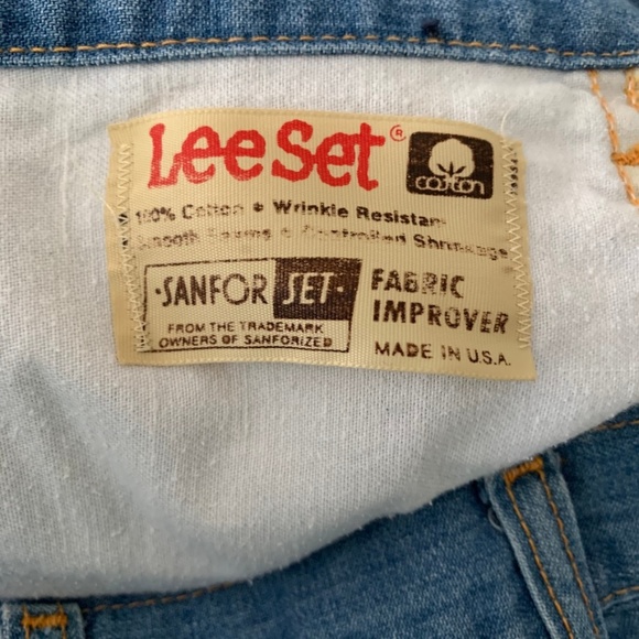 LEE Rare Vintage High Rise Wide Leg Jeans - Picture 5 of 10